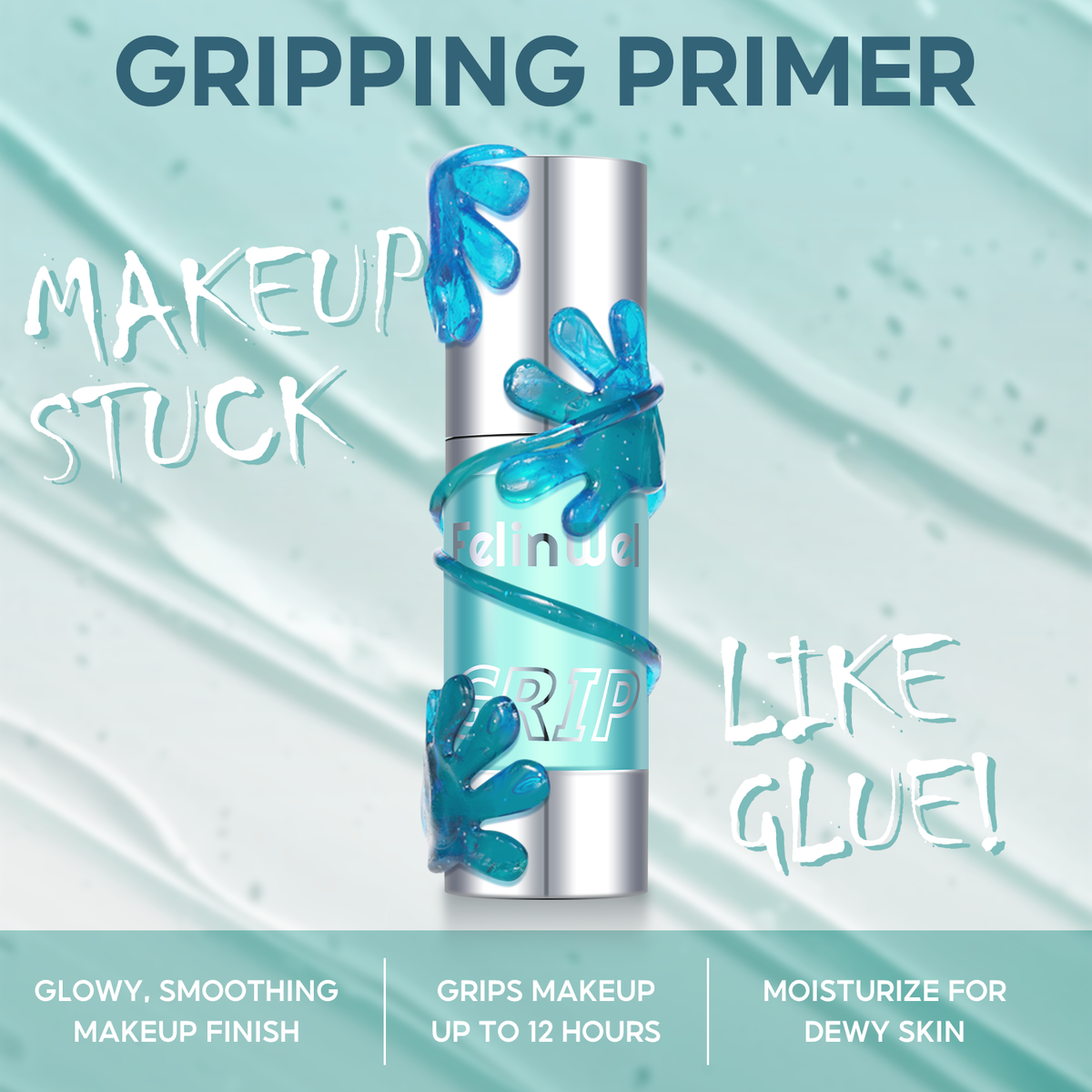 FelinWel Power Grip Primer Hydration Boost Long Lasting Oil Control Good Grip Makeup