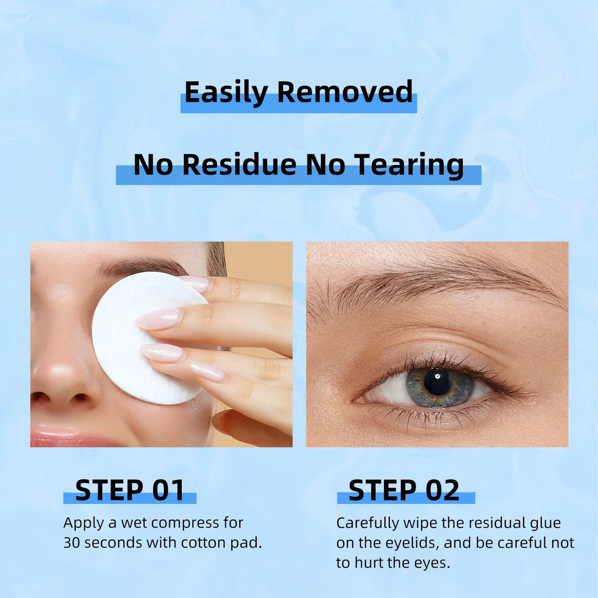 FelinWel False Eyelash Kit – Precision Tweezers & Waterproof Lash Glue Set