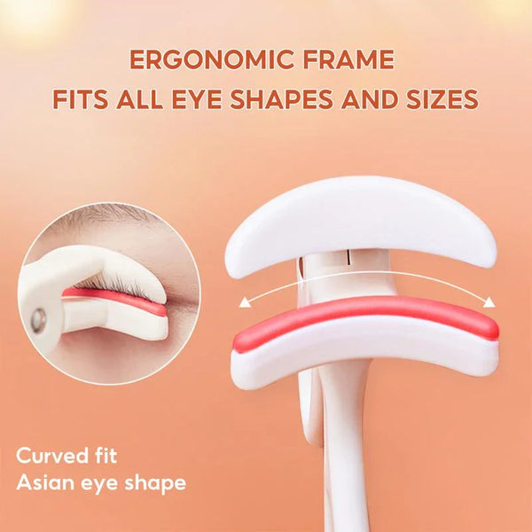 FelinWel – Tragbarer Wimpernzange, Weitwinkel- und Teil-Wimpernzange mit Komfortgriff-Design