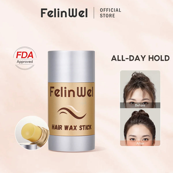 FelinWel Hair Wax Stick Haarstyling Pomade Stick Haarwachs