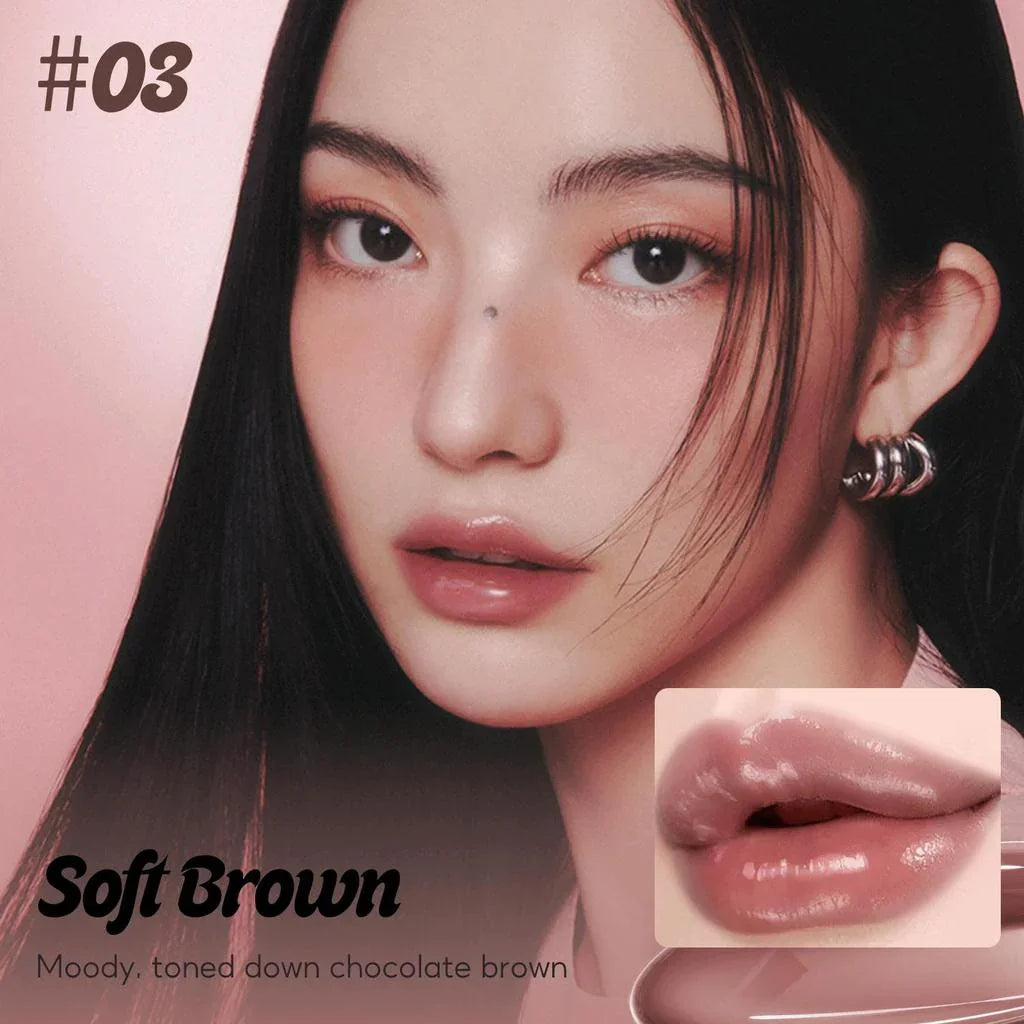 FelinWel Moisturizing Lip Oil with Glossy and Sheer Finish, Blur-Glowy Texture