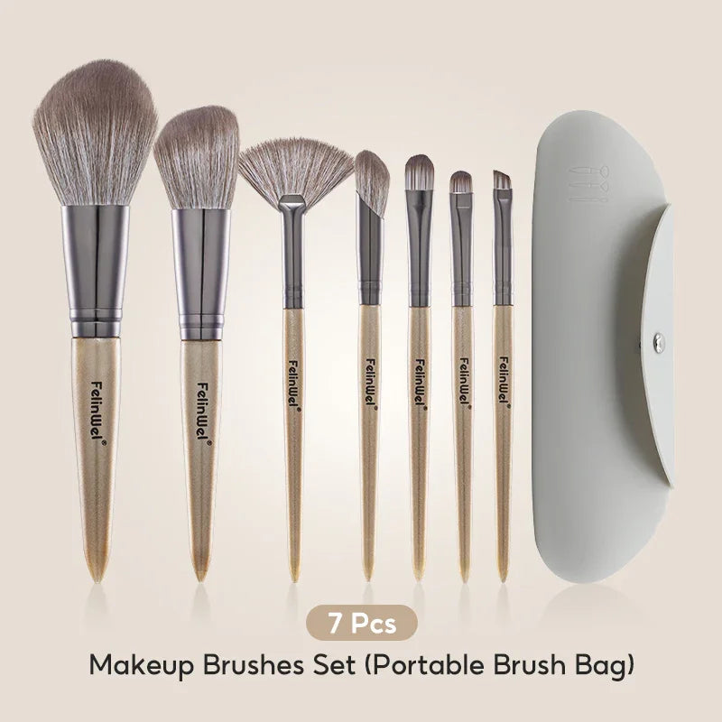 FelinWel 13-teiliges professionelles Make-up-Pinsel-Set, tierversuchsfrei, vegan