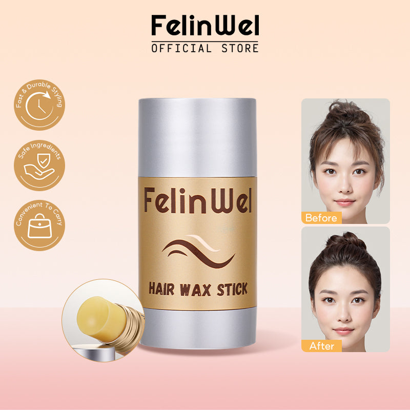 FelinWel Hair Wax Stick Haarstyling Pomade Stick Haarwachs