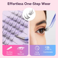 FelinWel Glue-Free Self-Adhesive Lashes – No Remover Needed