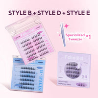 FelinWel Glue-Free Self-Adhesive Lashes – No Remover Needed