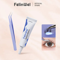 FelinWel False Eyelash Kit – Precision Tweezers & Waterproof Lash Glue Set