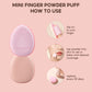 FelinWel – Mini-Finger-Puff-Set, Make-up-Schwamm, Gesichts-Concealer, Foundation, Detail-Puff 