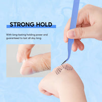 FelinWel False Eyelash Kit – Precision Tweezers & Waterproof Lash Glue Set