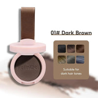 FelinWel Hairline Shadow Powder – Root Touch-Up, Mirror & Puff, 4 Shades