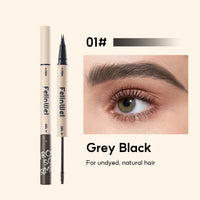 FelinWel Dual-Ended Waterproof Brow Pen & Tinted Brow Gel – 2-Fork Tip, Beginner Friendly
