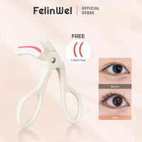 FelinWel – Tragbarer Wimpernzange, Weitwinkel- und Teil-Wimpernzange mit Komfortgriff-Design 