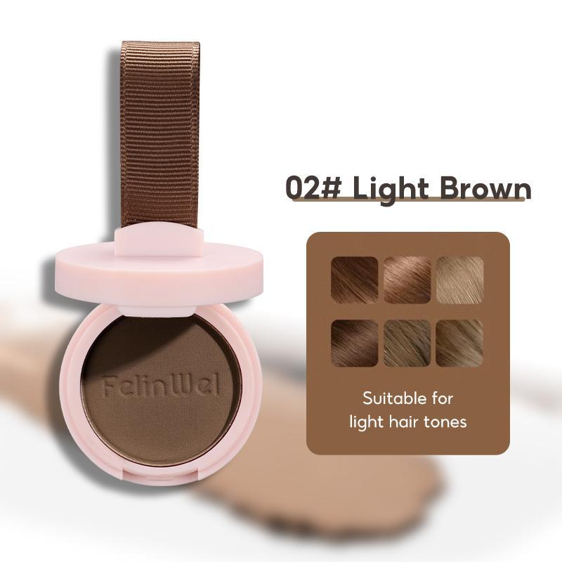 FelinWel Hairline Shadow Powder with Mirror and Puff Hairline Cover