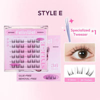FelinWel Glue-Free Self-Adhesive Lashes – No Remover Needed
