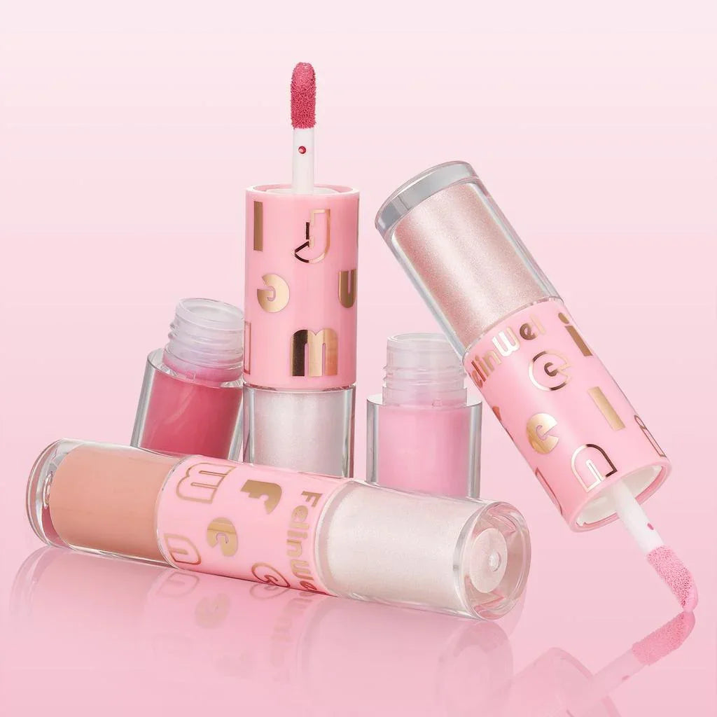 FelinWel Super Dewy Blush & Highlighter Dual-ended Stick Liquid Blendable