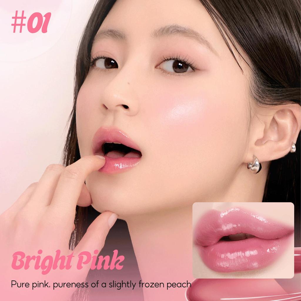 FelinWel Moisturizing Lip Oil with Glossy and Sheer Finish, Blur-Glowy Texture, Nourishing Ingredients