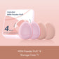 FelinWel – Mini-Finger-Puff-Set, Make-up-Schwamm, Gesichts-Concealer, Foundation, Detail-Puff 