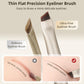 FelinWel 2 Stück abgewinkelte Eyeliner- und Augenbrauen-Make-up-Pinsel 