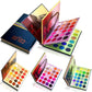 72 Color Press Lidschatten-Palette. Buch-Schattenpalette 