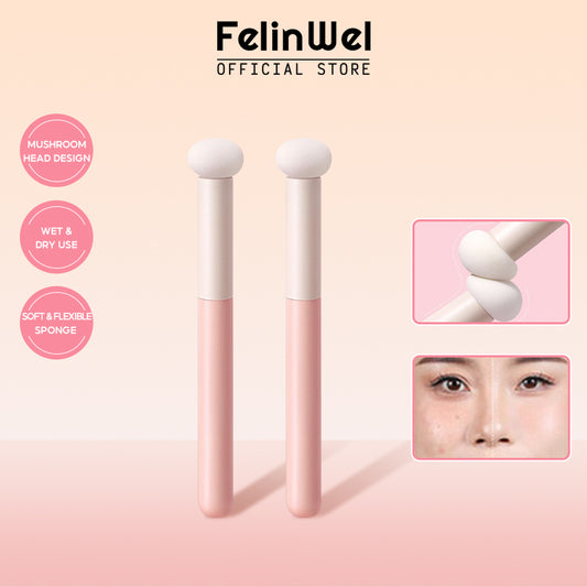 FelinWel – Pilzkopf-Concealer-Pinsel, Make-up-Schwammpinsel 
