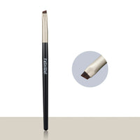 FelinWel 2 Stück abgewinkelte Eyeliner- und Augenbrauen-Make-up-Pinsel 